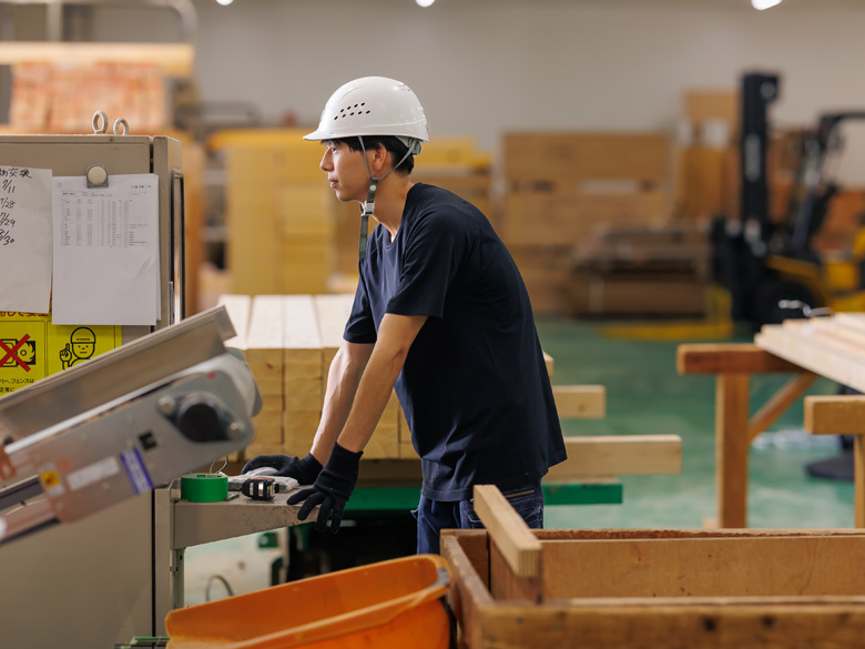 木材・プレカット部 工場　K・R／2024年入社