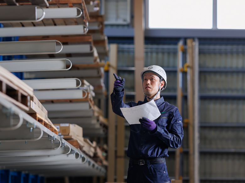 建材部 倉庫業務 K・N/2021年入社