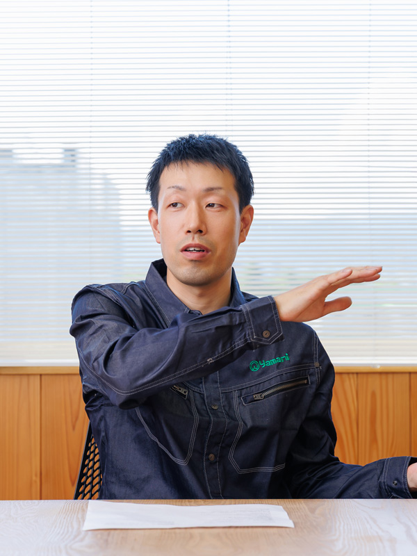 建材部 倉庫業務　K・N／2021年入社